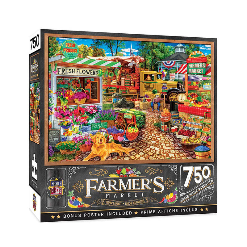 Farmers Market Puzzle (750 stk)