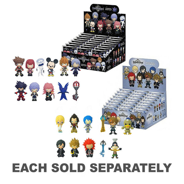 Keyring 3D Blind Bag Kingdom Hearts (24 Pk)