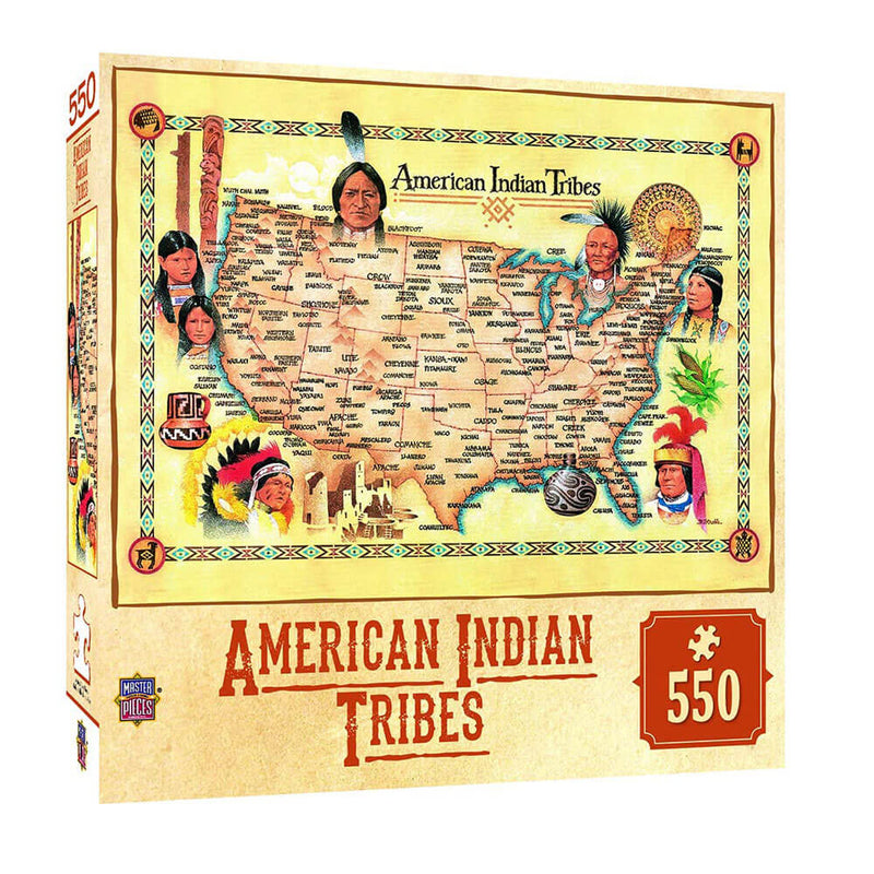 MP Tribal Spirit Puzzle (550 stykker)
