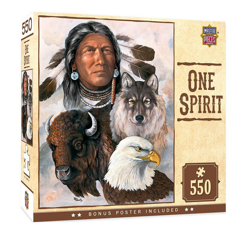 MP Tribal Spirit Puzzle (550 stykker)