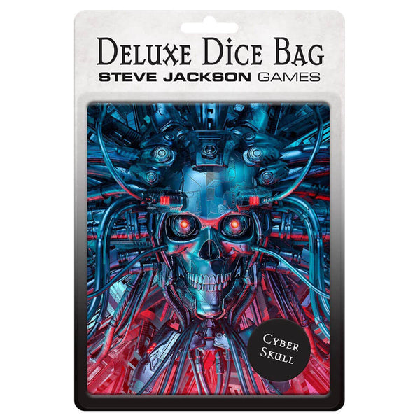 Deluxe Dice Bag CyberSkull