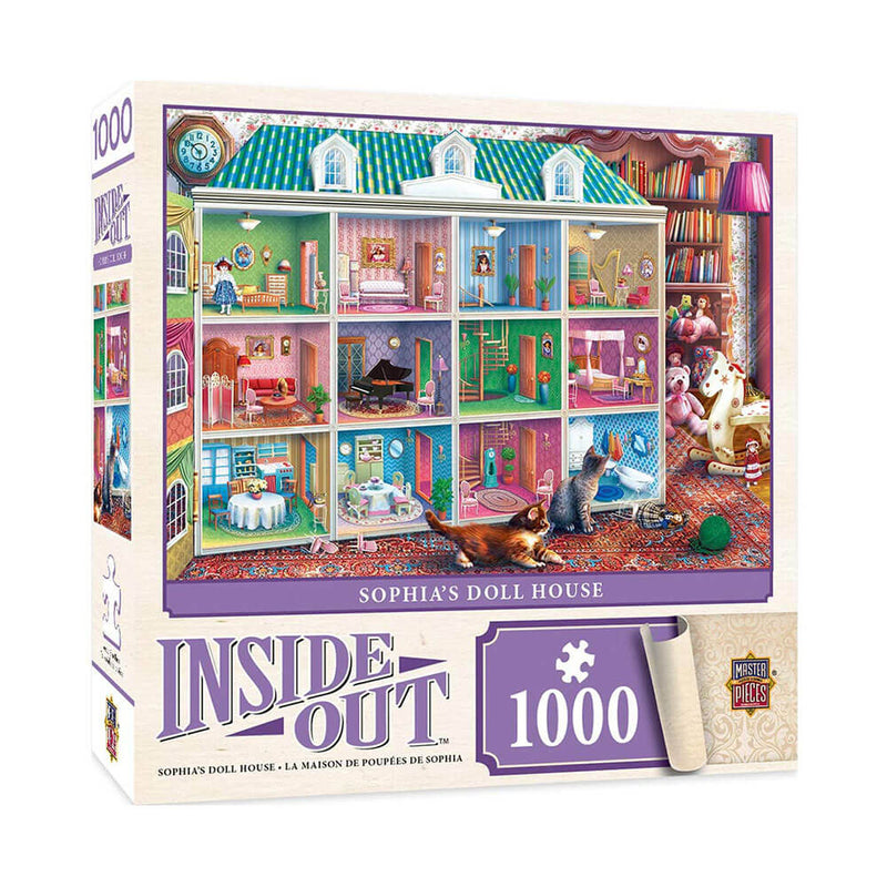 MP Inside Out Puzzle (1000 stk)