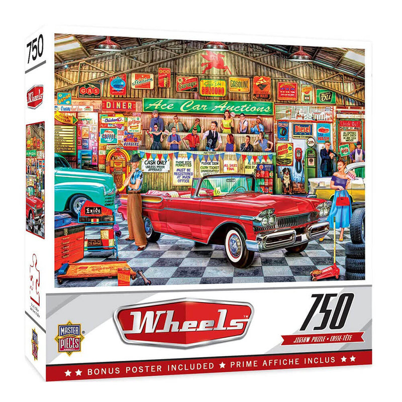 MP Wheels Puzzle (750 stykker)