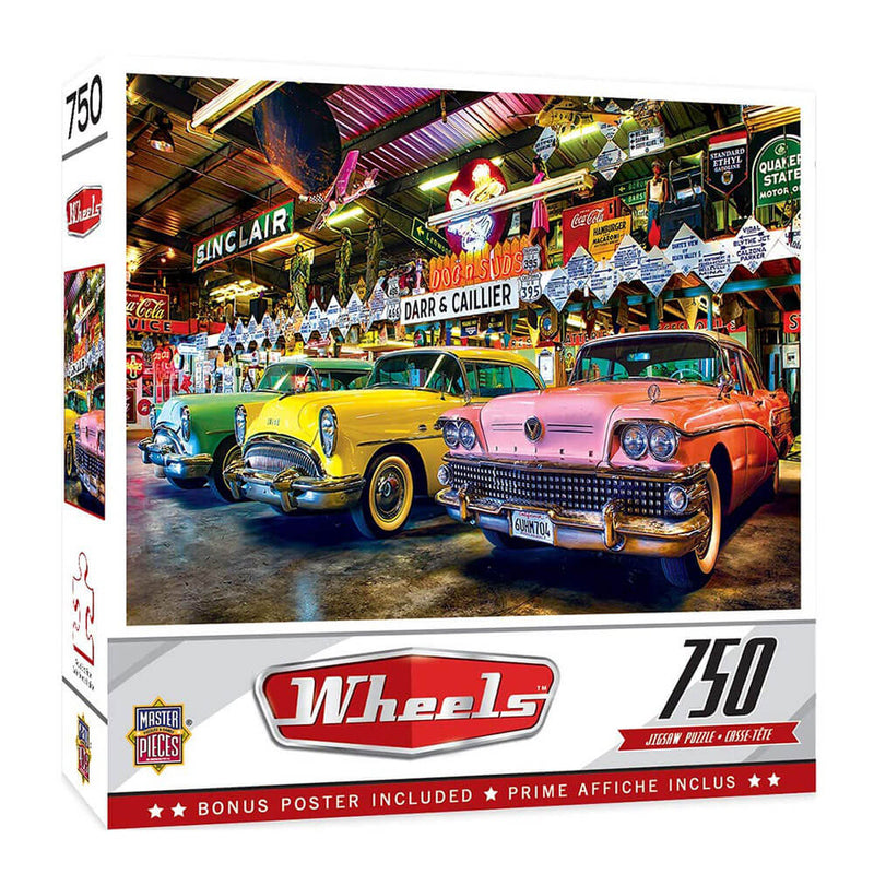 MP Wheels Puzzle (750 stykker)