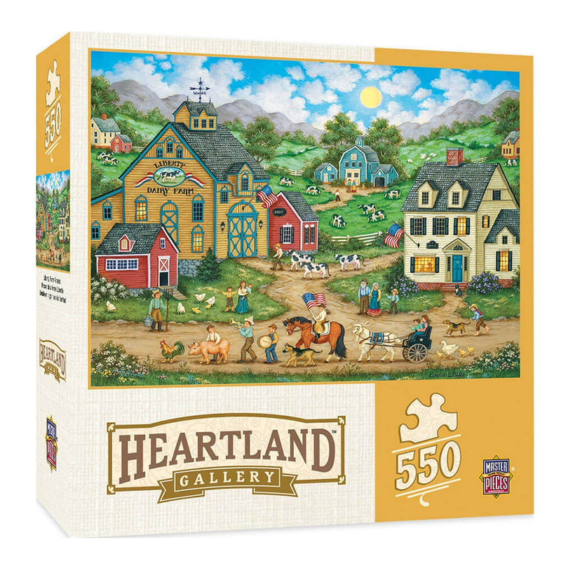 MP Heartland Coll Puzzle (550 stk)