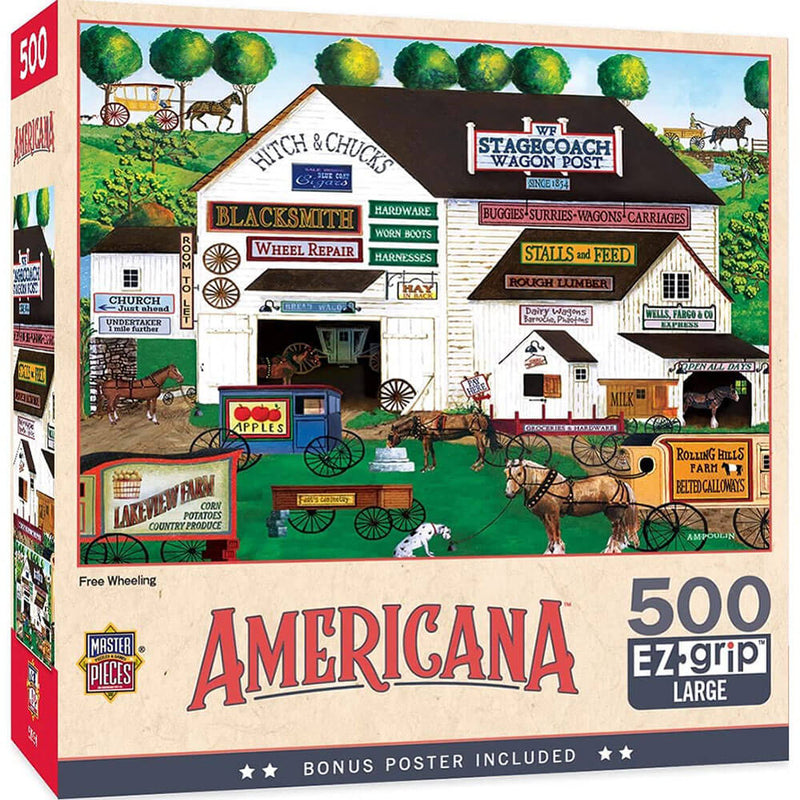 Mesterverk Ezgrip Americana 500pc Puzzle