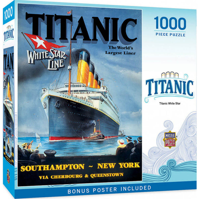 Mesterverk Titanic 1000pc puslespill