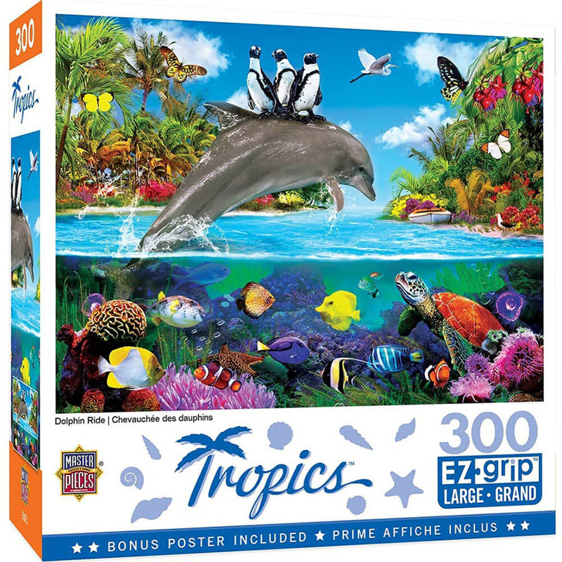 Mesterverk Ezgrip Tropics 300pc Puzzle