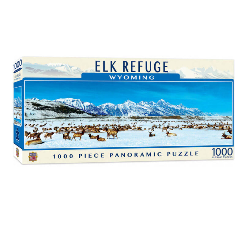 Mesterverk Panoramisk Wyoming 1000pc puslespill