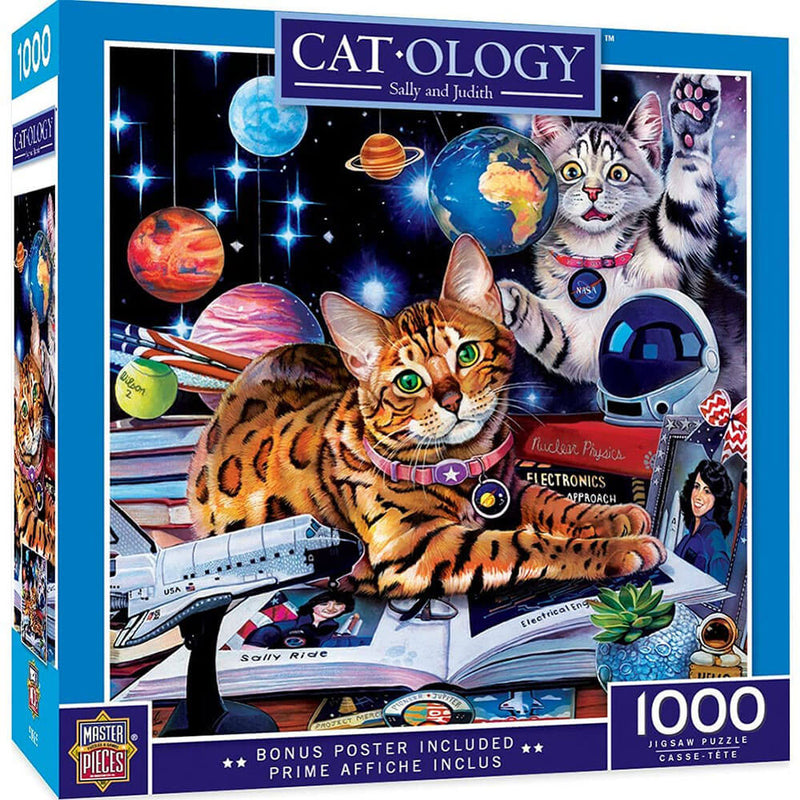 Masterpieces Cat-Teology 1000pc Puzzle