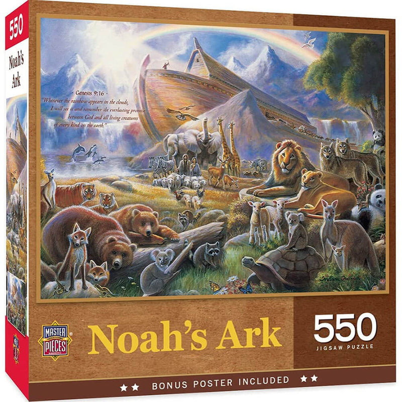 Mesterverk Inspirerende Noahs arkpuslespill