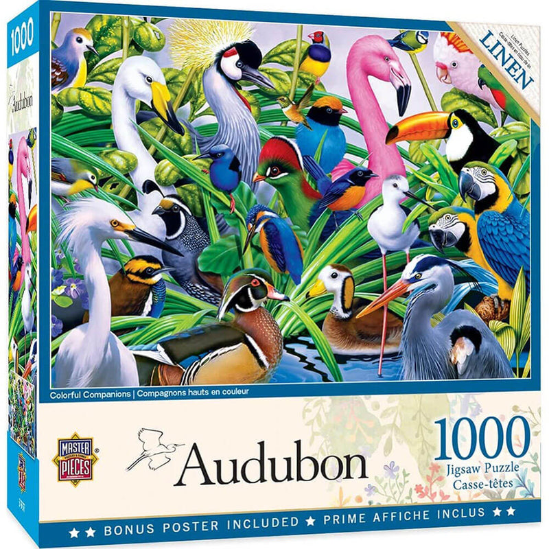 Mesterverk Audubon 1000pc puslespill