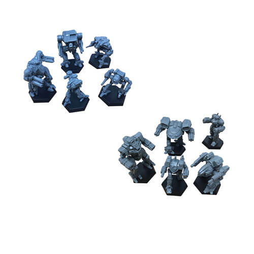 BattleTech RPG Five Miniatures Collection