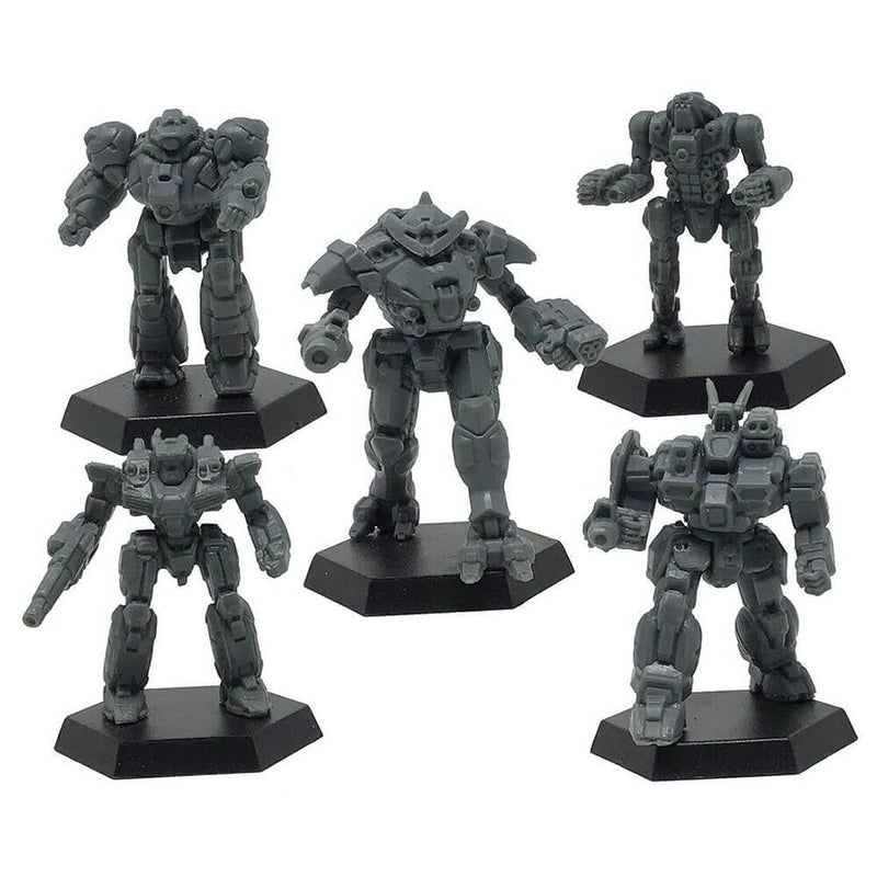 Battletech RPG fem miniatyrsamling