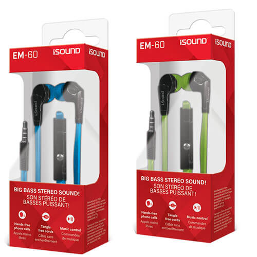 iSound Wired EM-60 Earbuds