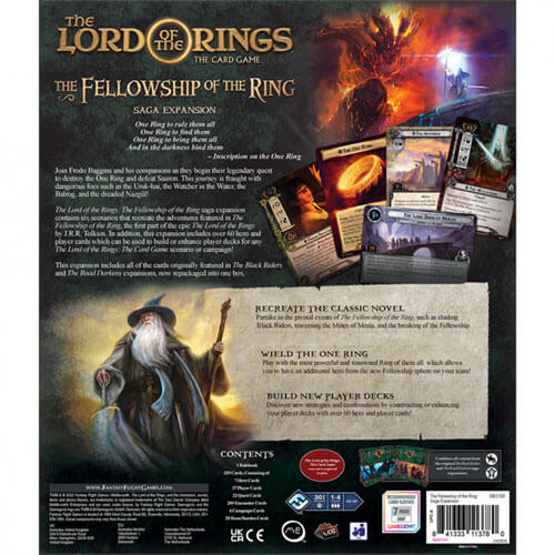 LOTR The Fellowship of the Ring Saga Expansion Game