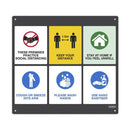 Durus Business Gate Sign Assorted (650x600mm)