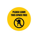 Avery Please Leave This Space Free 20cm Label A4 (5pk)