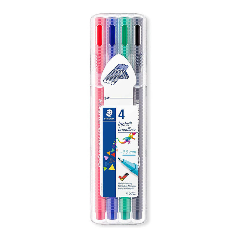 Staedtler Triplus Broadliner strålende farger penn