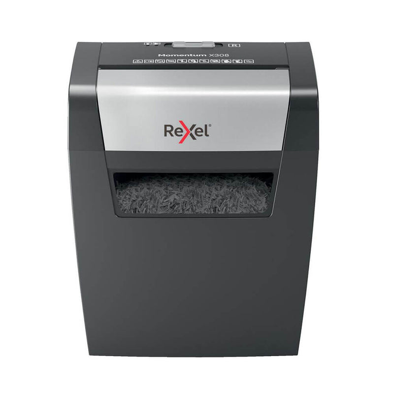 Rexel Momentum Cross Shredder (svart)