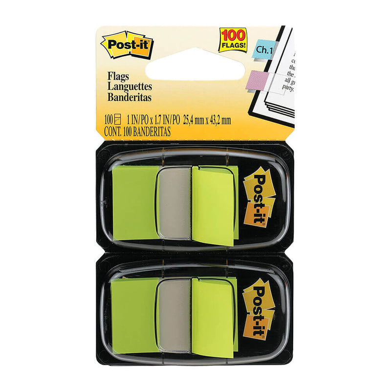 Post-it Twin Pack flagg 100 stk