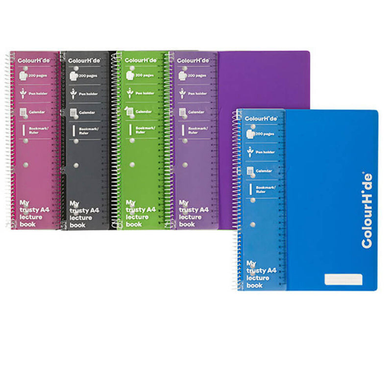 Colourhide forelesning Notebook A4 (200 sider)