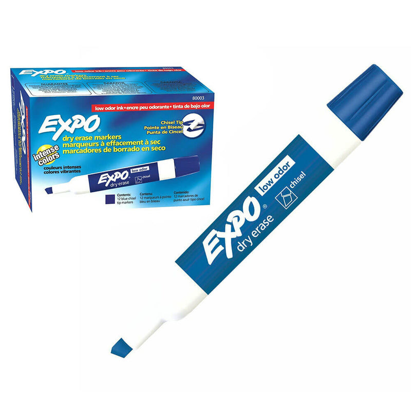 Expo Dry Dry Erase meisel tips tavle markør 12pk