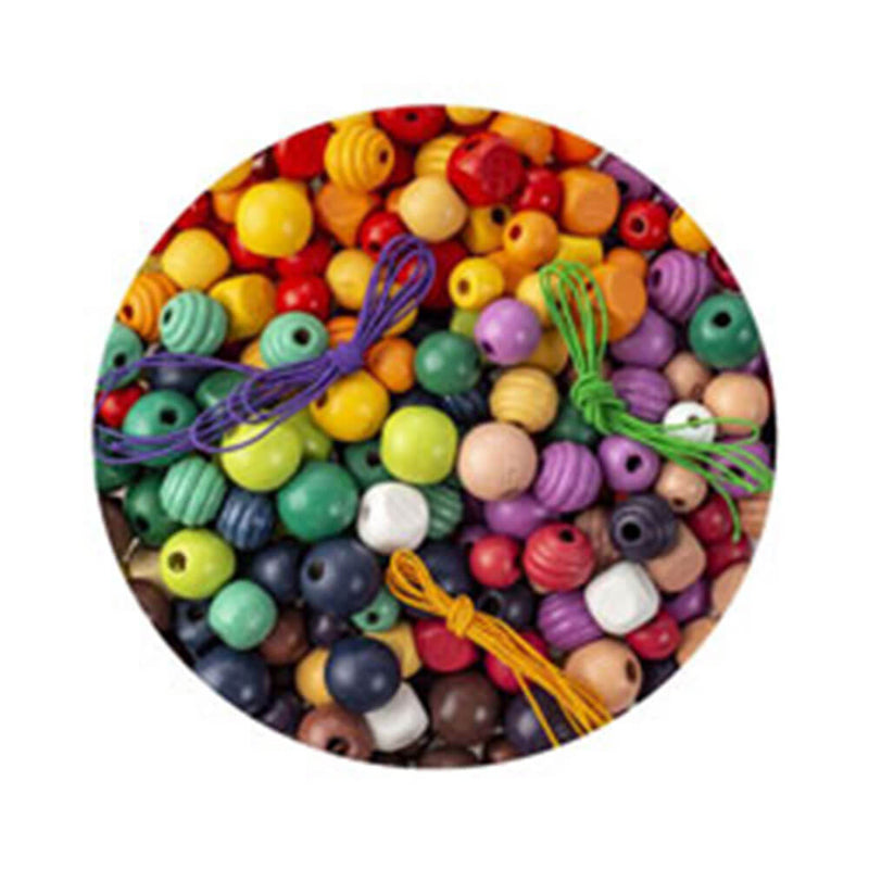 EC -perler krukke forskjellige farger og former