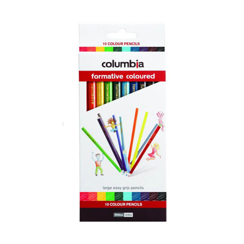 Columbia formative fargede blyanter (10pk)