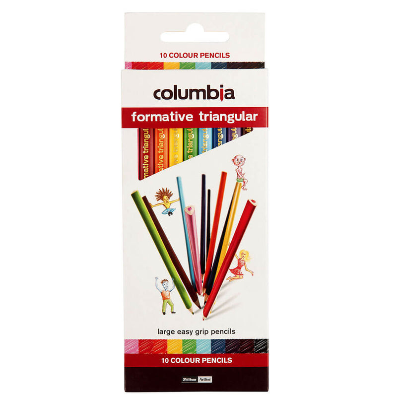 Columbia formative fargede blyanter (10pk)