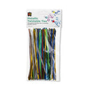 EC Twistable Ties 150pk (Metallic Colours)