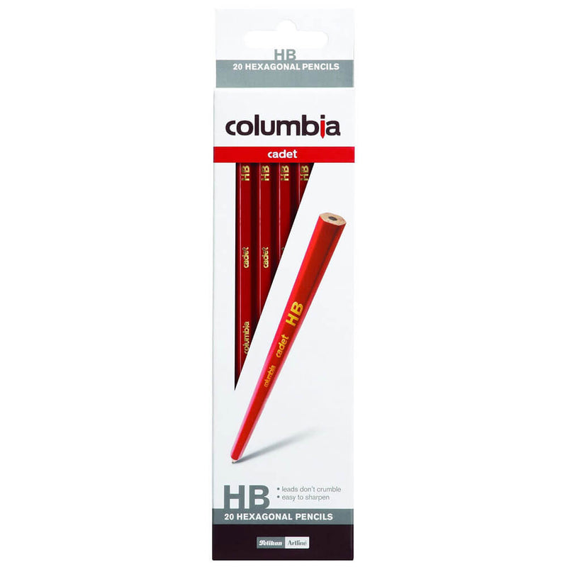 Columbia kadett sekskantede blyanter (20/boks)