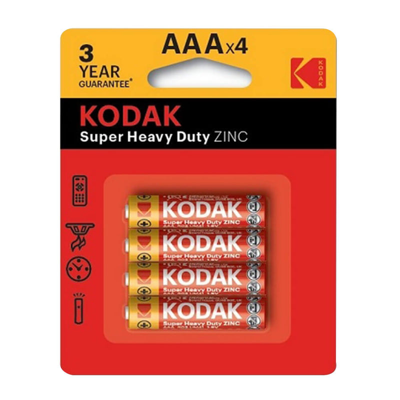 Kodak Super tunge batterier (AAA)