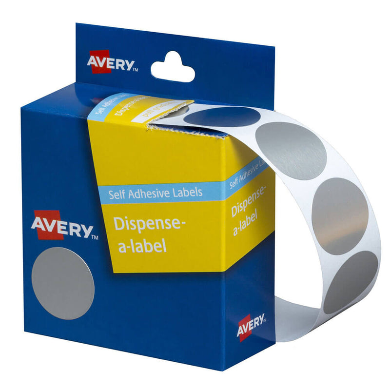 Avery Self-Adhesive Dot Labels 24mm (250pcs)