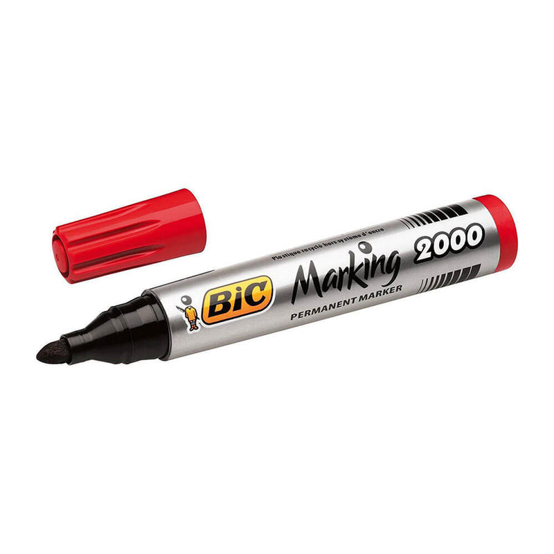 BIC Bullet Tip Permanent Marker 12 stk (1,7 mm)