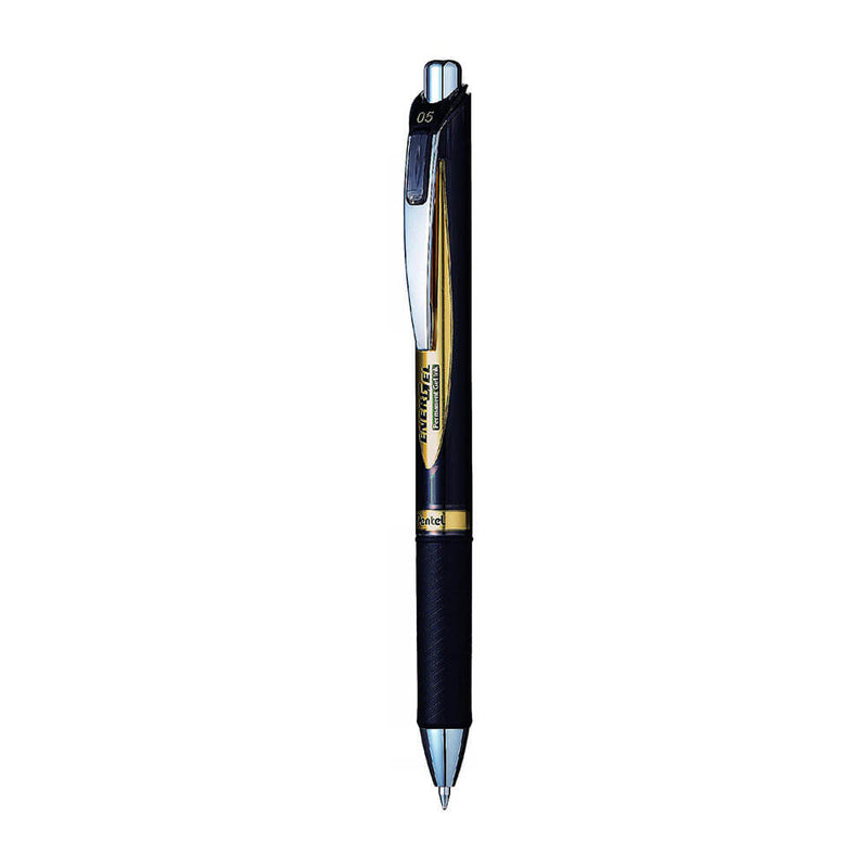 Pentel Energel Rutractable Metal Tip Pen (0,5 mm)