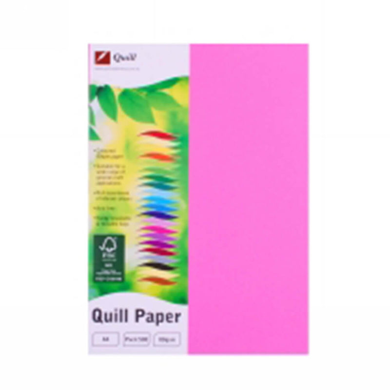 Quill A4 farget kopipapir 500pk (80 gsm)