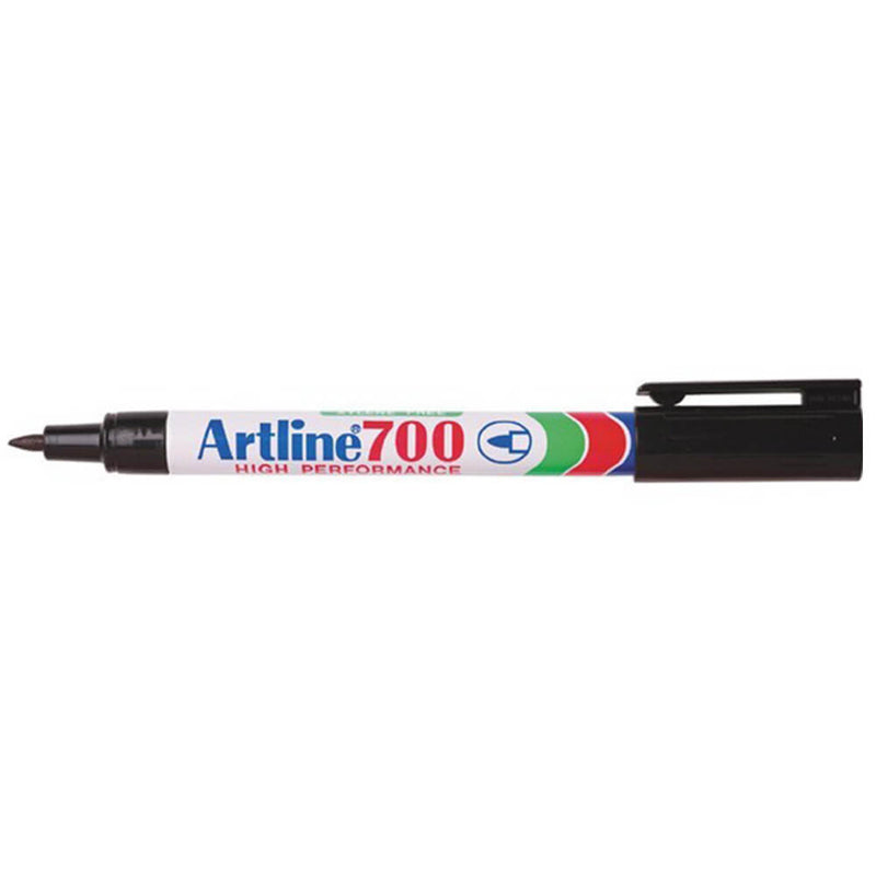 Artline Bullet Tip permanent markør 0,7 mm (12 stk)