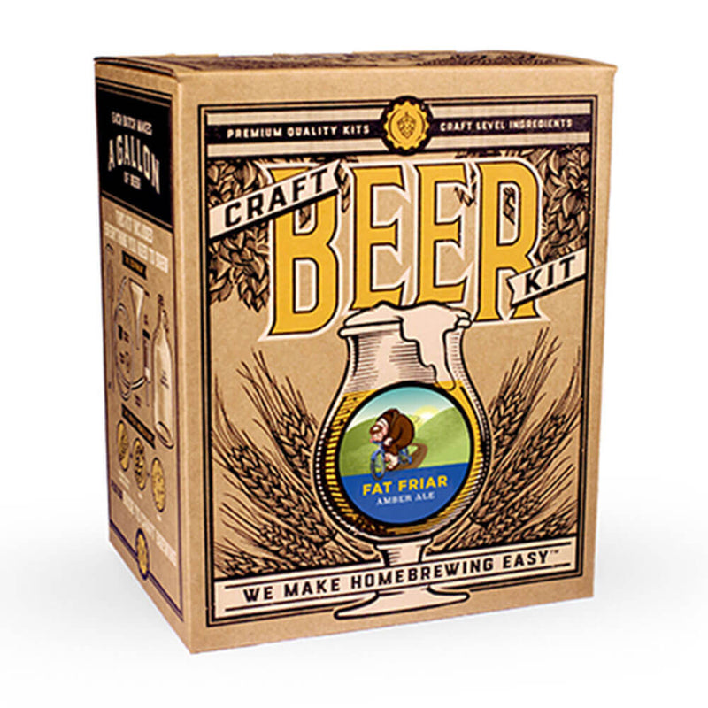 Håndverk et bryggfett Friar Amber Ale Brewing Kit