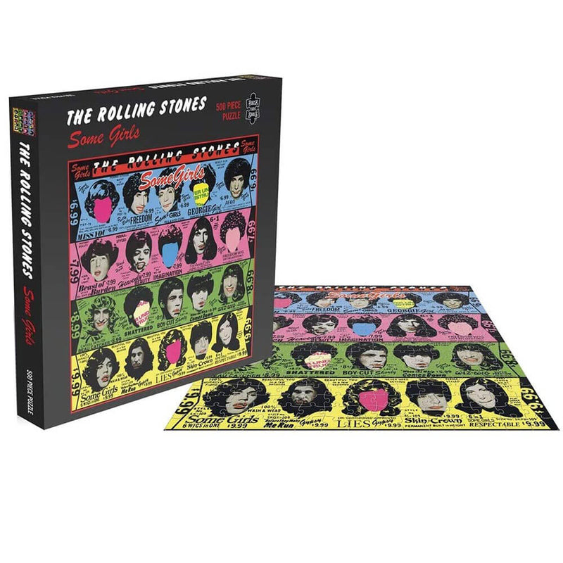Rock sager Rolling Stones -puslespillet (500 stk)