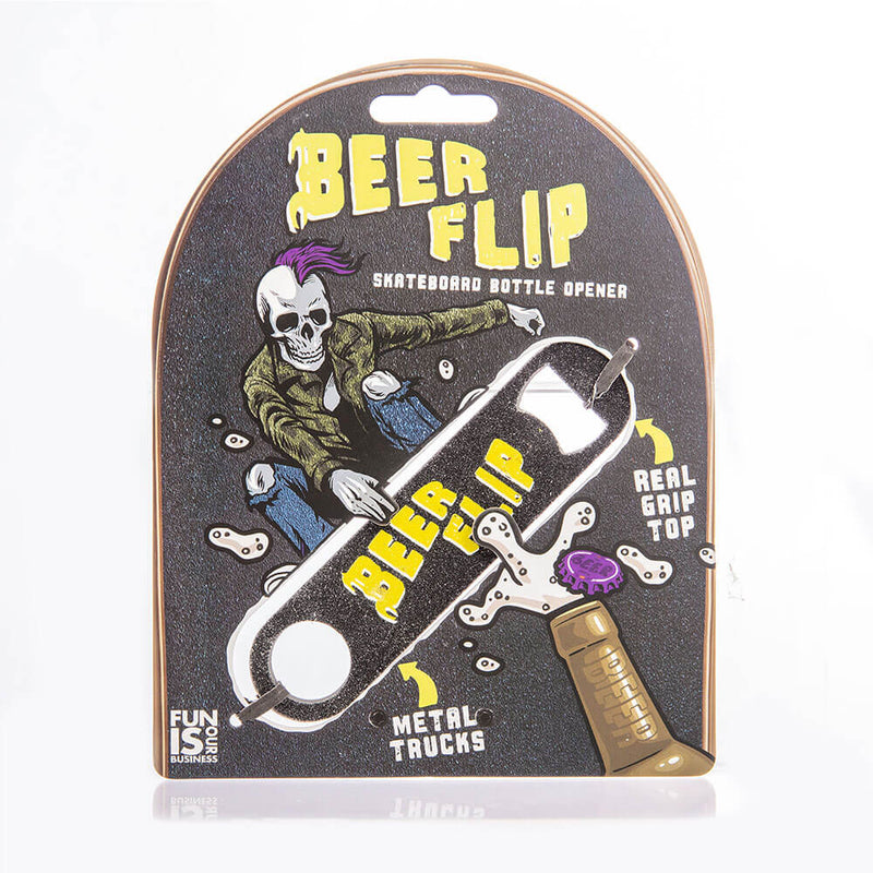Boksergaver Beerflip Skateboard Bottle Opener